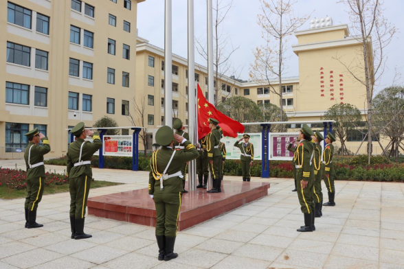 文明校园，你我共建丨长水教育集团文山校区第16周升旗仪式