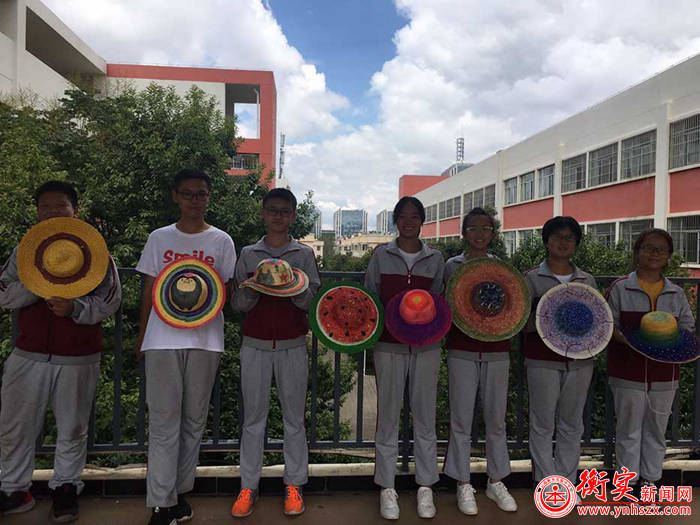 “多彩盛夏，帽美如花”手绘草帽DIY