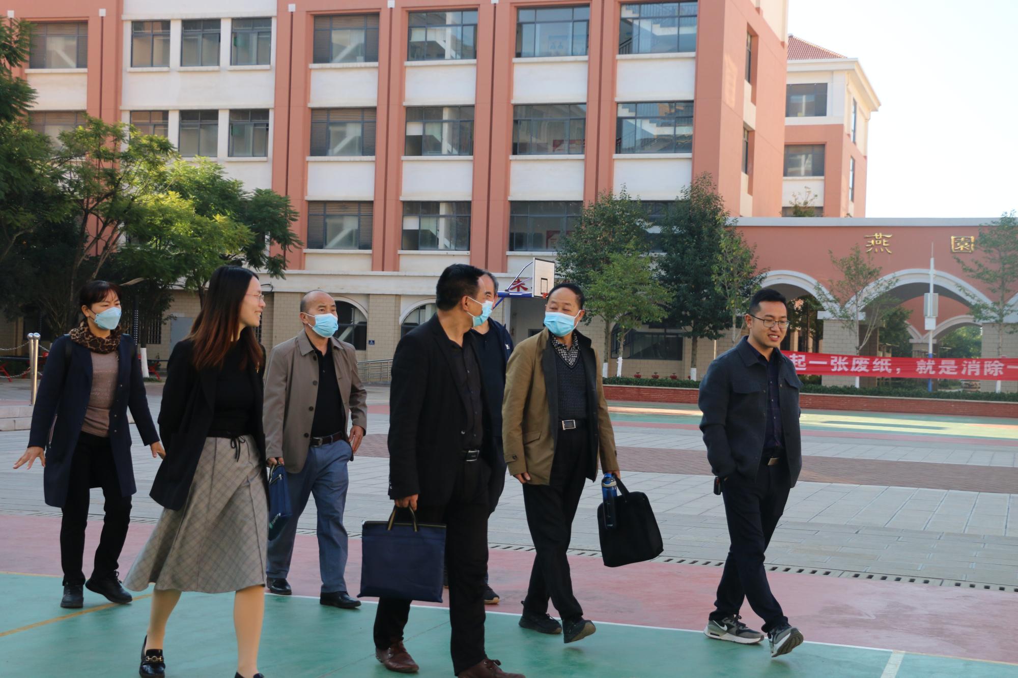 以检促优！我校迎接宜良县教体局2021-2022学年民办学校年检工作