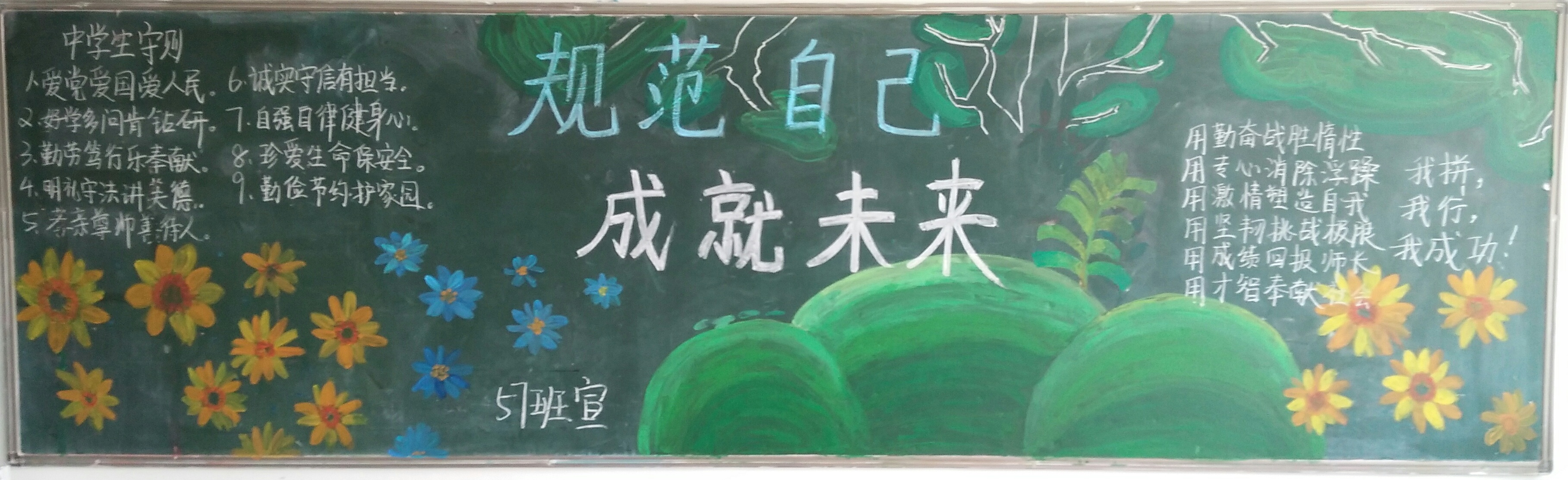 规范自己，成就未来