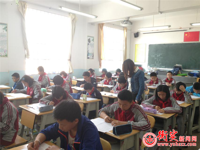 滇池校区举行初一年级第二学年度期中考试