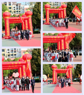 百日誓师|云南衡水实验中学呈贡校区“从一而终，决战中考”2021届中考百日誓师大会