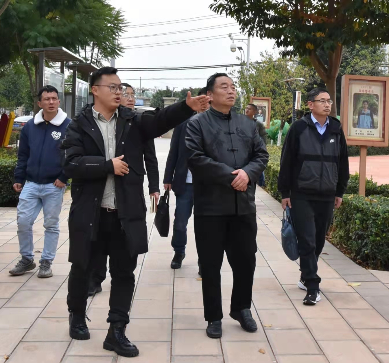 市教工委调研组莅临我校检查2021年党建工作