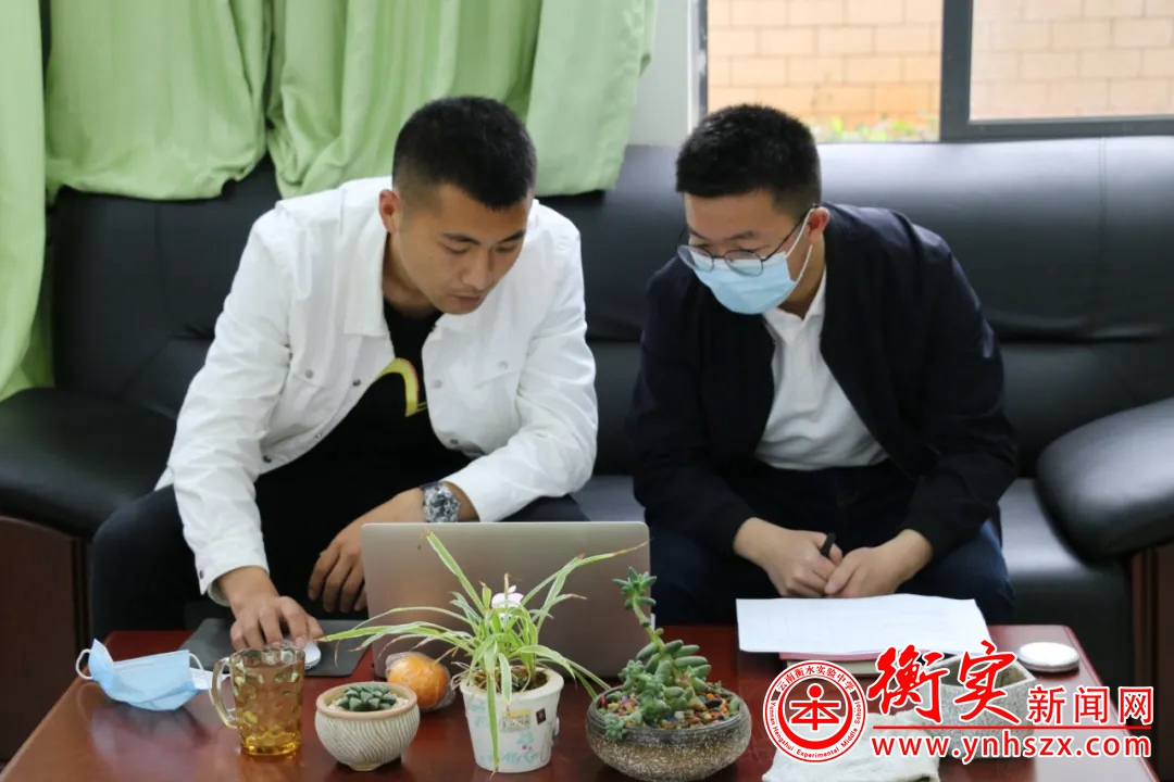 云南衡水实验中学集团领导到宜良校区进行教育教学常规督导评估